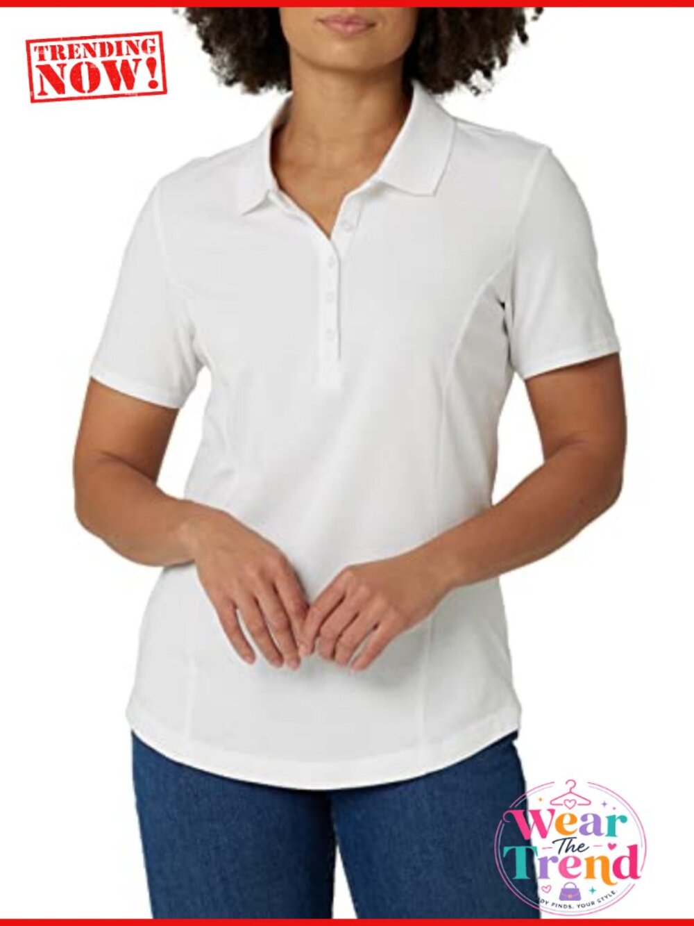Short Sleeve Polo Shirt Cotton Spandex Classic Fit Casual